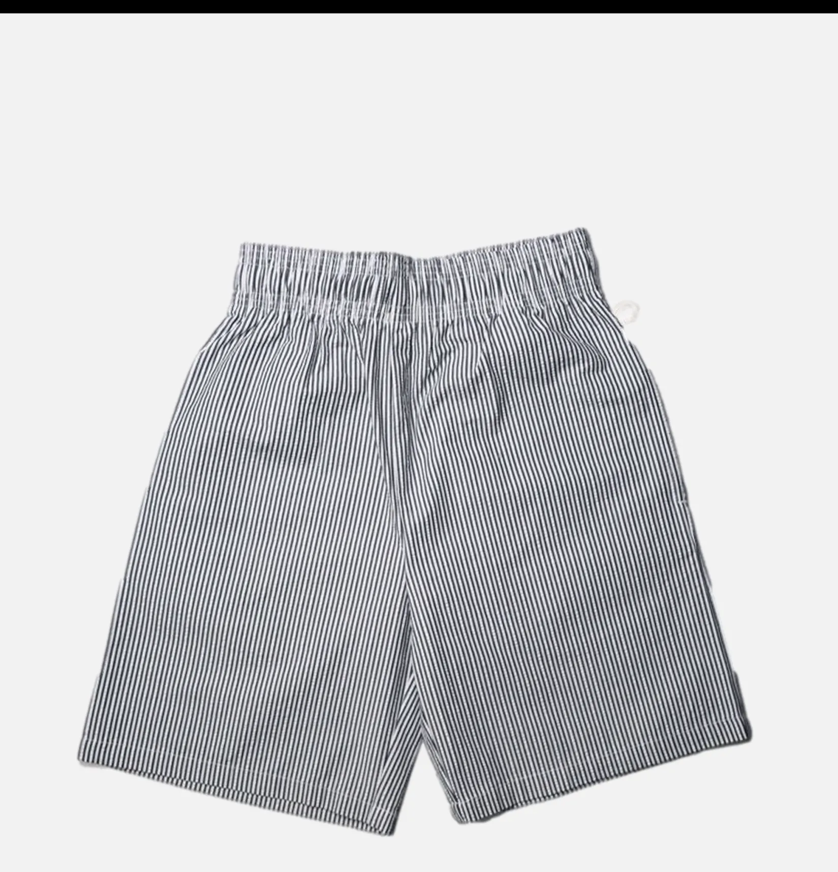 COOKMAN Shorts<Chef Short Seersucker Navy