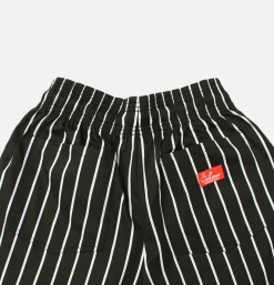 COOKMAN Shorts<Chef Short Stripe Black