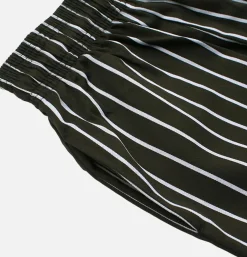 COOKMAN Shorts<Chef Short Stripe Black