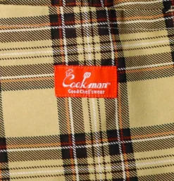 COOKMAN Shorts<Chef Short Tartan Beige