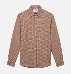 PORTUGUESE FLANNEL Chemises<Chemise Abstract Brown