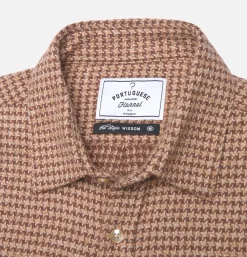 PORTUGUESE FLANNEL Chemises<Chemise Abstract Brown