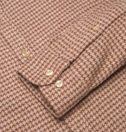 PORTUGUESE FLANNEL Chemises<Chemise Abstract Brown