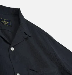 PORTUGUESE FLANNEL Chemises<Chemise Atlantico Camp Navy
