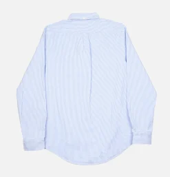 PORTUGUESE FLANNEL Chemises<Chemise Atlantico Stripe Bleue