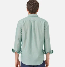 PORTUGUESE FLANNEL Chemises<Chemise Belavista Green