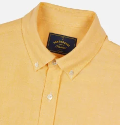 PORTUGUESE FLANNEL Chemises<Chemise Belavista Yellow