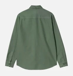 CARHARTT WIP Chemises<Chemise Bolton Duck Verte