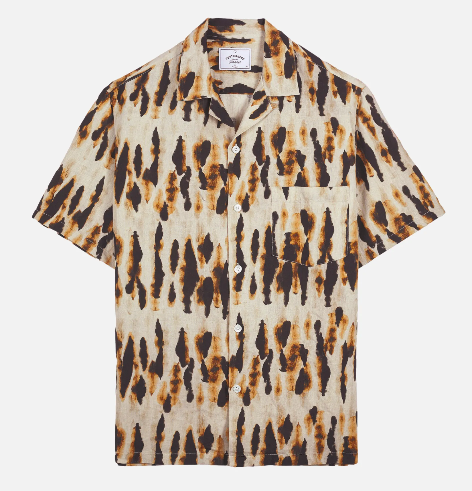 PORTUGUESE FLANNEL Chemises<Chemise Borra Mustard
