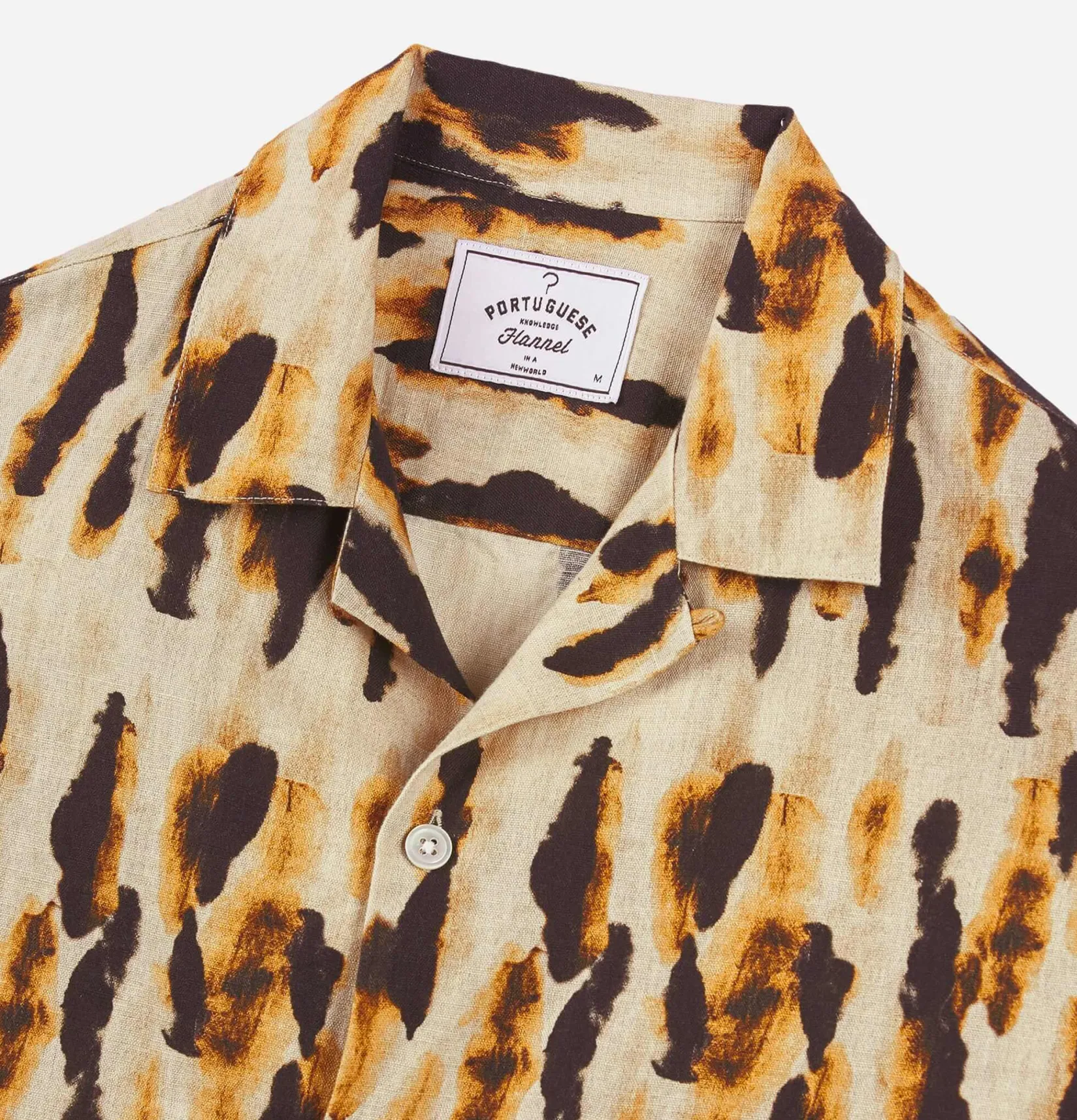 PORTUGUESE FLANNEL Chemises<Chemise Borra Mustard