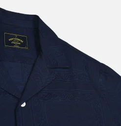 PORTUGUESE FLANNEL Chemises<Chemise Classic Paisley Blue