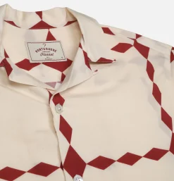 PORTUGUESE FLANNEL Chemises<Chemise Diamonds Ecru