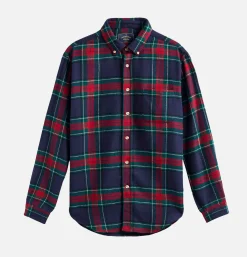 PORTUGUESE FLANNEL Chemises<Chemise Faru Blue