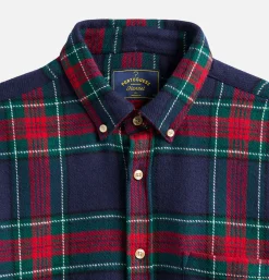 PORTUGUESE FLANNEL Chemises<Chemise Faru Blue