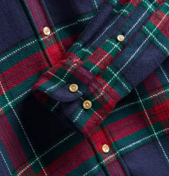 PORTUGUESE FLANNEL Chemises<Chemise Faru Blue
