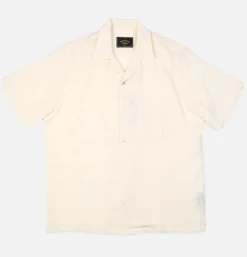 PORTUGUESE FLANNEL Chemises<Chemise Grain Cotton White
