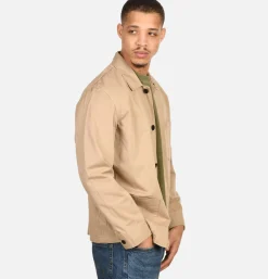 PORTUGUESE FLANNEL Vestes<Chemise Labura Sand
