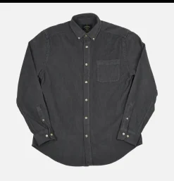 PORTUGUESE FLANNEL Chemises<Chemise Lobo Anthracite