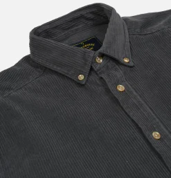 PORTUGUESE FLANNEL Chemises<Chemise Lobo Anthracite