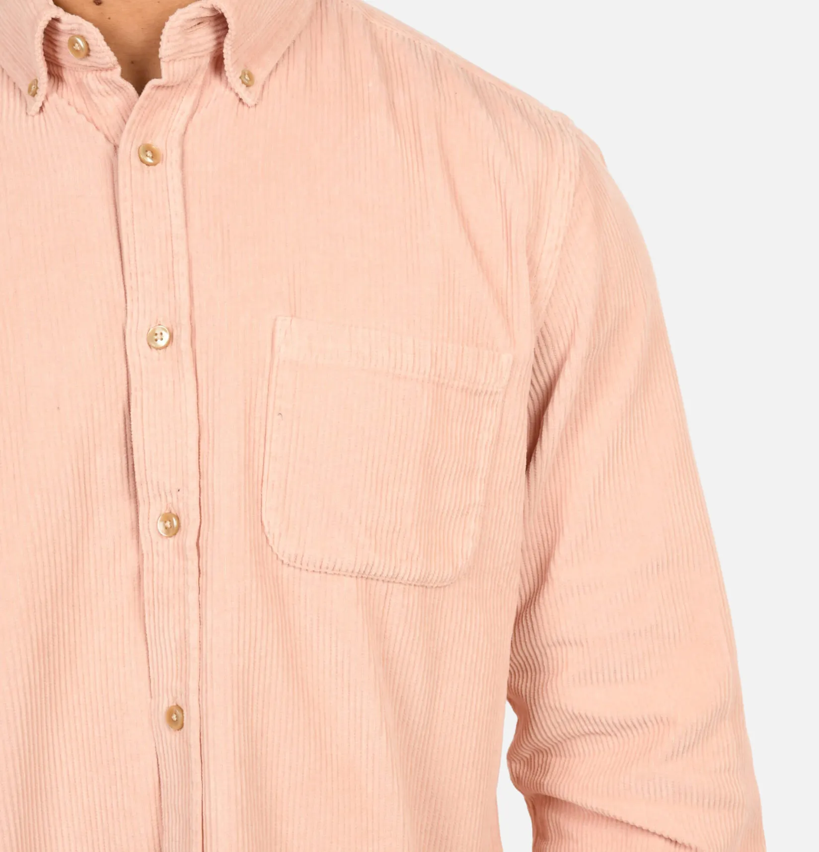 PORTUGUESE FLANNEL Chemises<Chemise Lobo Cord Old Rose