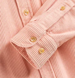 PORTUGUESE FLANNEL Chemises<Chemise Lobo Cord Old Rose