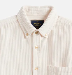 PORTUGUESE FLANNEL Chemises<Chemise Lobo Ecru