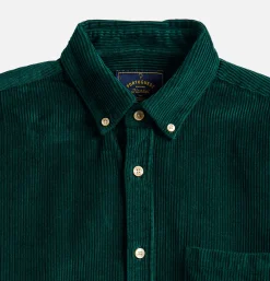 PORTUGUESE FLANNEL Chemises<Chemise Lobo Green