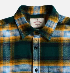 PORTUGUESE FLANNEL Chemises<Chemise Lousa Green