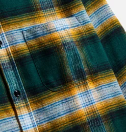 PORTUGUESE FLANNEL Chemises<Chemise Lousa Green