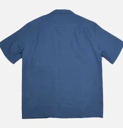 PORTUGUESE FLANNEL Chemises<Chemise Message Blue