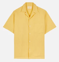 PORTUGUESE FLANNEL Chemises<Chemise Pique Yellow