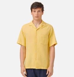 PORTUGUESE FLANNEL Chemises<Chemise Pique Yellow