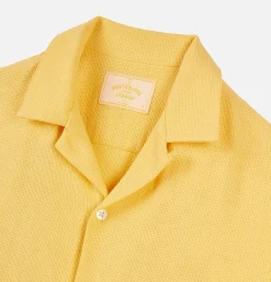 PORTUGUESE FLANNEL Chemises<Chemise Pique Yellow
