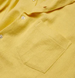 PORTUGUESE FLANNEL Chemises<Chemise Pique Yellow
