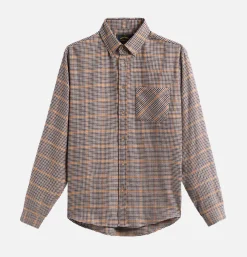 PORTUGUESE FLANNEL Chemises<Chemise Singer Bordeaux
