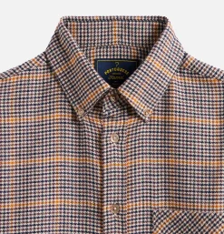 PORTUGUESE FLANNEL Chemises<Chemise Singer Bordeaux