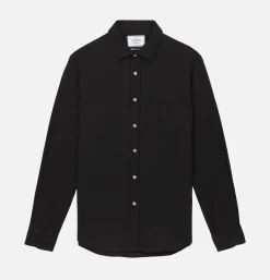 PORTUGUESE FLANNEL Chemises<Chemise Teca Black