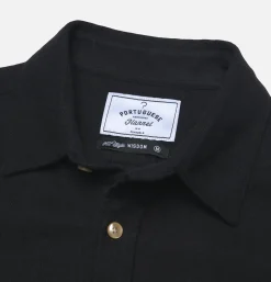 PORTUGUESE FLANNEL Chemises<Chemise Teca Black