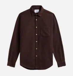 PORTUGUESE FLANNEL Chemises<Chemise Teca Brown