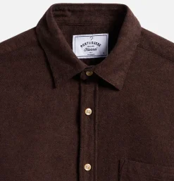 PORTUGUESE FLANNEL Chemises<Chemise Teca Brown
