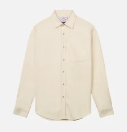 PORTUGUESE FLANNEL Chemises<Chemise Teca Ecru
