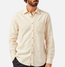 PORTUGUESE FLANNEL Chemises<Chemise Teca Ecru