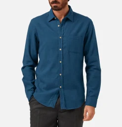 PORTUGUESE FLANNEL Chemises<Chemise Teca French Blue