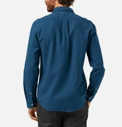 PORTUGUESE FLANNEL Chemises<Chemise Teca French Blue