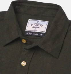 PORTUGUESE FLANNEL Chemises<Chemise Teca Green