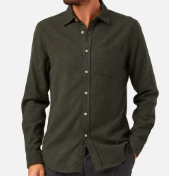PORTUGUESE FLANNEL Chemises<Chemise Teca Green