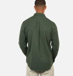 PORTUGUESE FLANNEL Chemises<Chemise Teca Moss Green