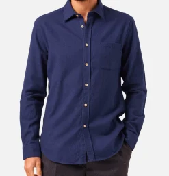 PORTUGUESE FLANNEL Chemises<Chemise Teca Navy