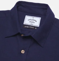 PORTUGUESE FLANNEL Chemises<Chemise Teca Navy
