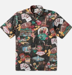 REYN SPOONER Chemises<Chemise 9th Island Black
